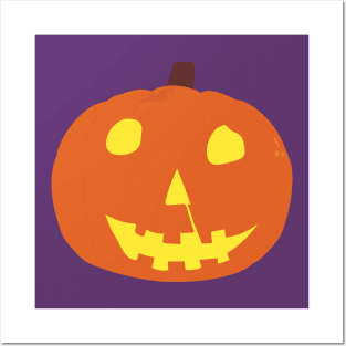 Halloween Jack-o'-lantern Posters and Art